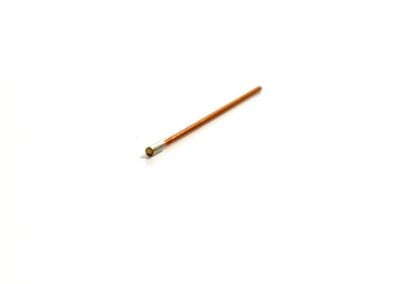 260 Brass Pin with Plated Stainless Head - .040_ X 1.660_ (Head) 060_ X .160_ 1