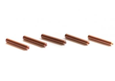 Copper 110 Step Pins - .093_ X .590_ (Step) .030_ X .035_