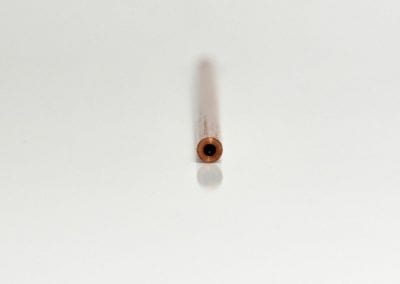 Copper 110 Tube - .125_ X 2.00_ (I.D.) .061_ with Chamfer 45° 2